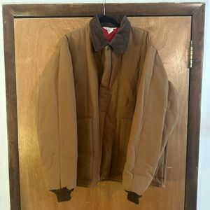 Vintage Workwear Utility Jacket Corduroy Collar - KEY IMPERIAL Fits size L - XXL